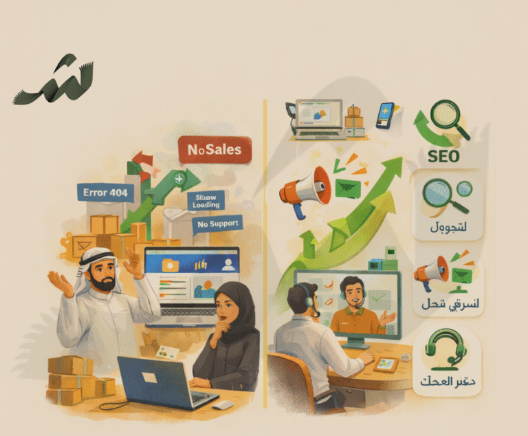 متجر إلكتروني في السعودية