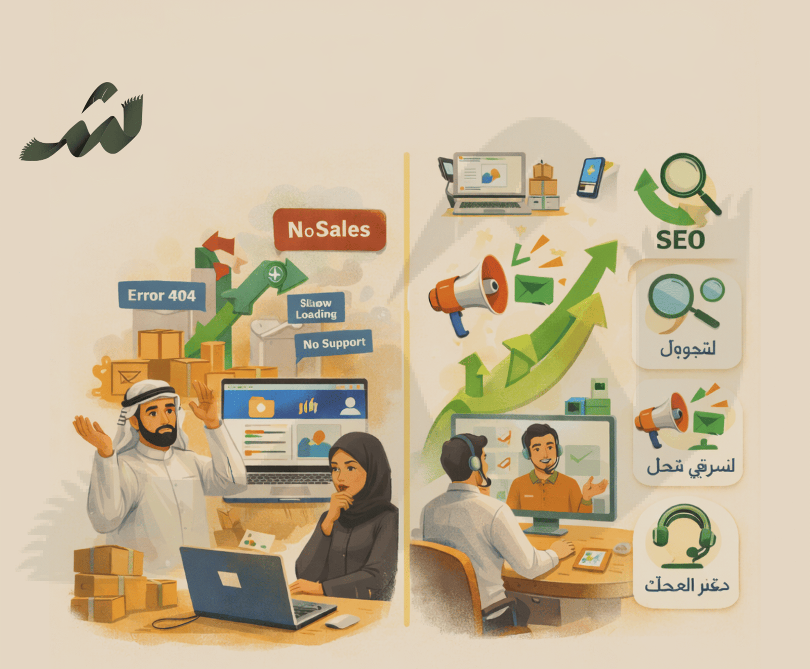 متجر إلكتروني في السعودية