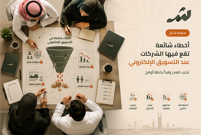 أخطاء التسويق الإلكتروني